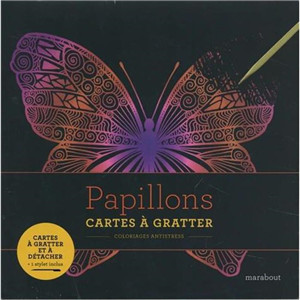 Beaux Papillons: Un Cahier De Coloriage Pour Adultes: Livre de coloriage  adulte papillon (Paperback) 