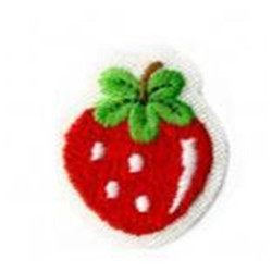 Ecusson mini fraise