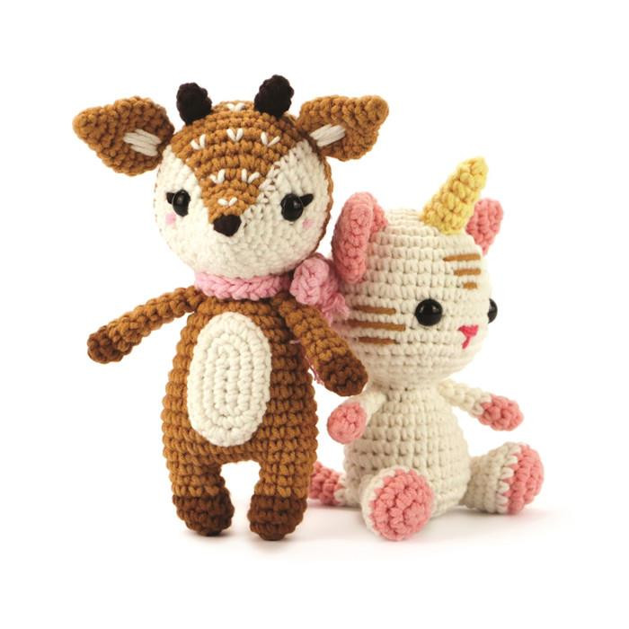 Kit Crochet 'Graine Créative by PW' Chat Chat mon chat ! - La
