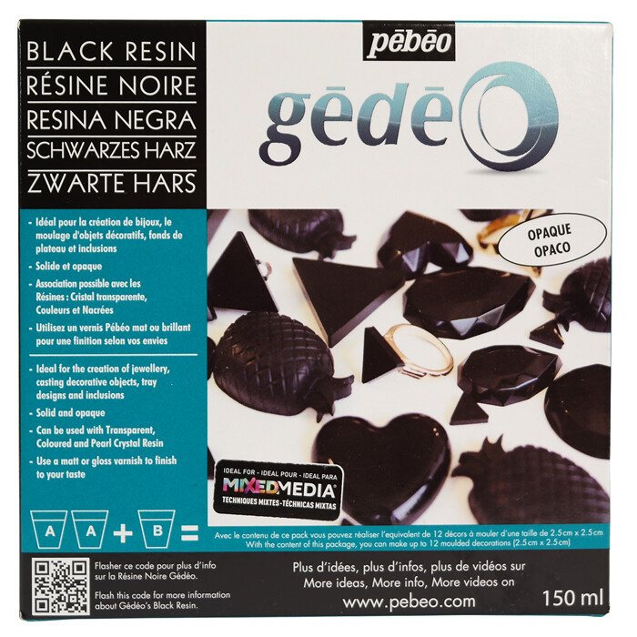 Pébéo - Gédéo Plâtre Résine 1 KG - Plâtre pour Moulage et Coulage