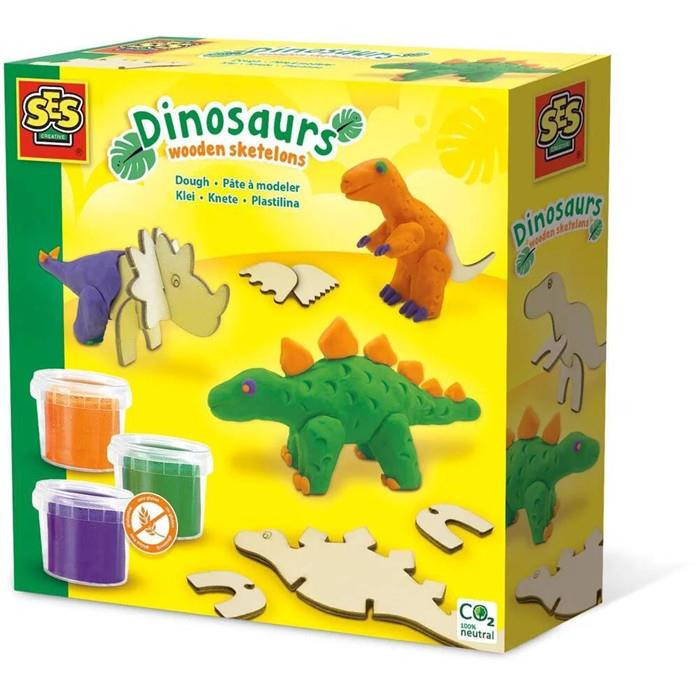 Pate A Modeler Enfant avec Dinosaure Accessoires pour Pâte À